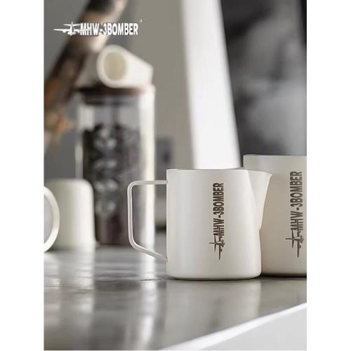 MHW-3BOMBER轟炸機專業咖啡拉花缸尖嘴 打奶缸打奶泡杯咖啡拉花杯