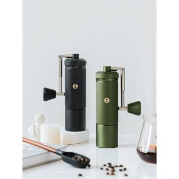 泰摩栗子S3手搖咖啡磨豆機家用小型手動研磨機高精度外調刻度磨粉