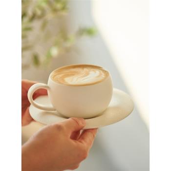 肆月咖啡杯陶瓷杯子水杯馬克杯牛奶杯下午茶家用簡約女士個人專用
