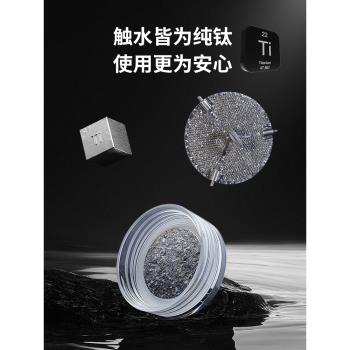 GEYA格亞高檔透明玻璃杯男士鈦水晶茶杯雙層隔熱杯子高階泡茶水杯