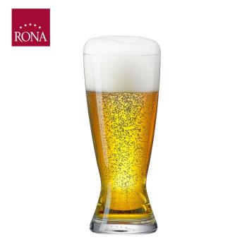 RONA捷克進口水晶玻璃高腳啤酒杯果汁杯多用多功能酒杯飲料可樂杯