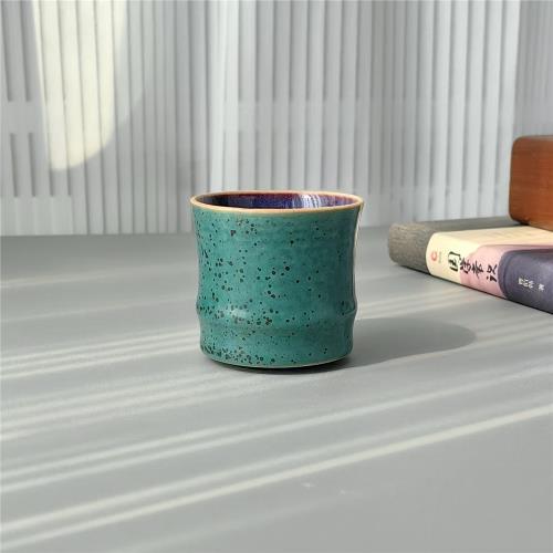 神垕鈞窯鈞瓷茶壺徐克寧手工高檔泡茶水壺爐鈞釉綠色茶杯中式茶具|茶壺