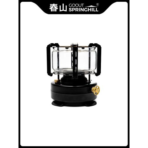 春山盤古觀火燈爐戶外煤油取暖爐復古燈爐煮茶器小型家用室內圍爐