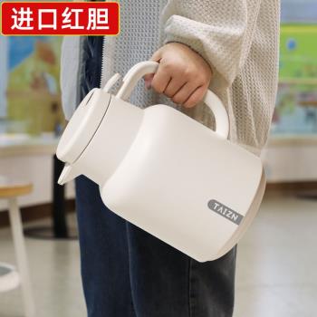 保溫壺大容量2025新款家用熱水瓶玻璃內膽進口高階72小時長效暖壺