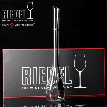 奧地利進口RIEDEL手工水晶紅酒杯分酒器盛酒器雙面人臉創意醒酒器