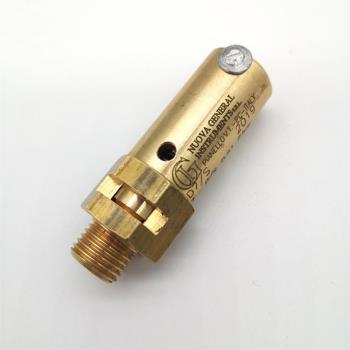 義大利原裝進口咖啡機鍋爐配件安全閥洩壓閥高壓閥 2分3分4分絲口