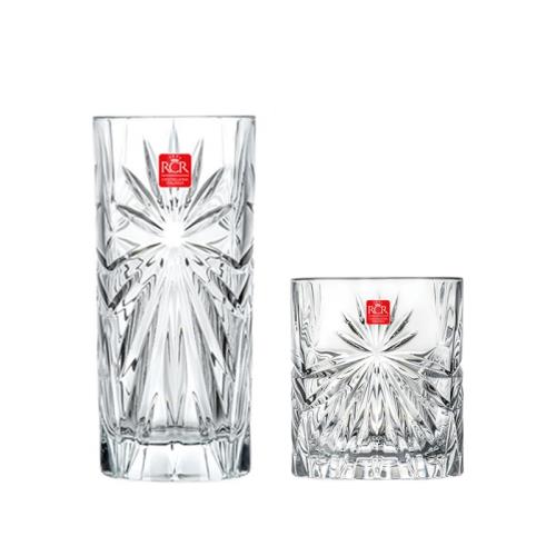 意大利進口RCR水晶玻璃綠洲水杯茶杯飲料杯啤酒杯洋酒杯威士忌杯