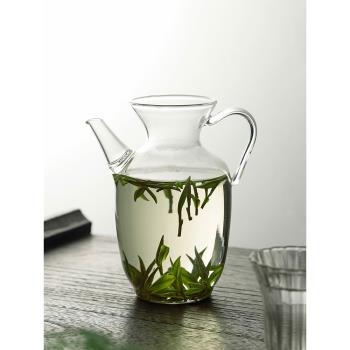 仿宋玻璃壺泡綠茶專用執壺過濾家用耐高溫泡茶器茶壺茶杯套裝茶具