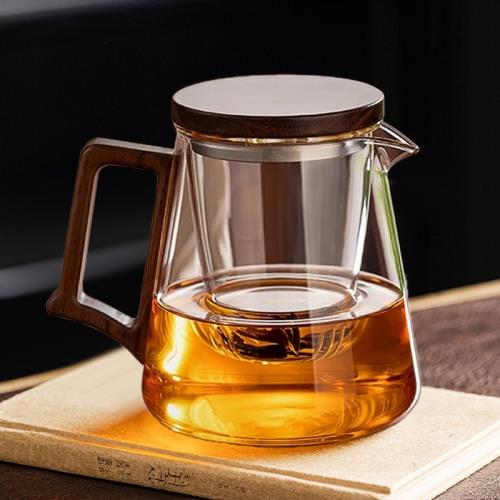 泡茶壺玻璃家用耐高溫單壺過濾泡茶神器辦公室泡花茶壺茶具套裝