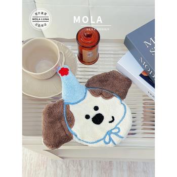 MOLA.Part.廚房擦手巾家用衛生間廚房珊瑚絨雙層加厚毛巾 | 韻部