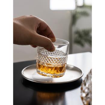 BOHEMIA捷克進口 水晶玻璃威士忌杯洋酒杯 小款 家用套裝高階送禮