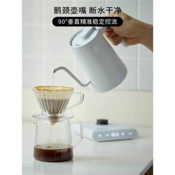 CAFEDEKONA天衡BAT溫控家用手沖咖啡壺電熱水壺恆溫防幹燒細口壺
