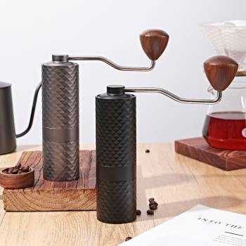 手搖咖啡豆研磨機可調粗細現磨粉豆器便攜帶手動美式沖泡研磨豆機