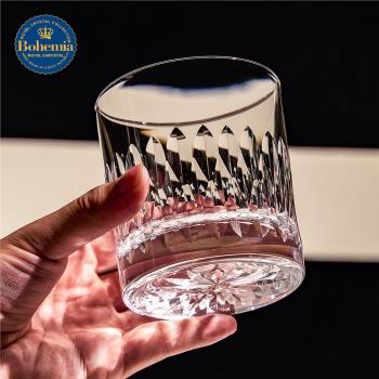 捷克 CRYSTAL進口水晶杯玻璃 烈酒威士忌杯 水杯奢華家用XO洋酒杯
