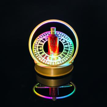 LED發光酒座幻彩星辰酒座酒吧KTV氣氛道具夜場香檳洋酒白酒展示架