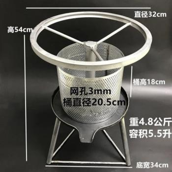 手動榨汁機榨油機家用小型豬油渣脂渣壓餅機壓油機手動辣椒油壓榨