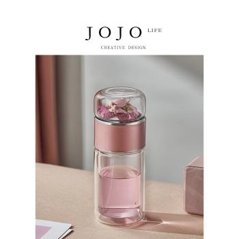 JOJOS L. PD.Flynn.泡茶杯便攜辦公室茶水分離杯雙層茶杯丨弗林