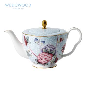 Wedgwood Cuckoo杜鵑1L茶壺 骨瓷下午茶壺咖啡壺歐式家用大容量壺