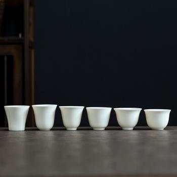 羊脂玉瓷旅行茶具套裝德化功夫茶喝茶輕奢禮盒裝廣告logo中秋禮品
