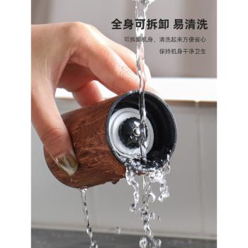 手搖磨豆機咖啡豆小型研磨機家用手動磨粉器便攜式手磨粉碎機器具