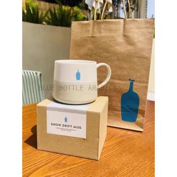 日本限定BlueBottle藍瓶子咖啡杯經典復古工藝陶瓷水杯馬克杯男女