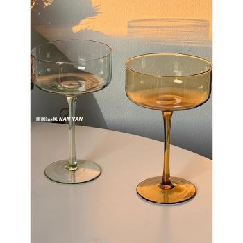 日式木村高腳杯酒吧雞尾酒杯馬天尼杯ins甜酒果酒杯紅酒杯特調杯
