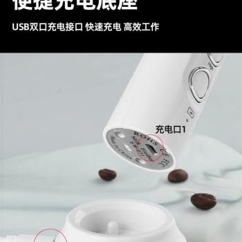 咖啡打奶泡家用打奶器p手持充電迷你攪拌棒冷熱牛奶打發器奶泡機