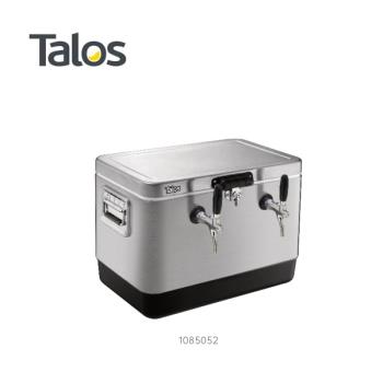 Talos塔羅斯精釀桶啤酒裝置304不銹鋼兩頭保溫箱便攜式水冷打酒機