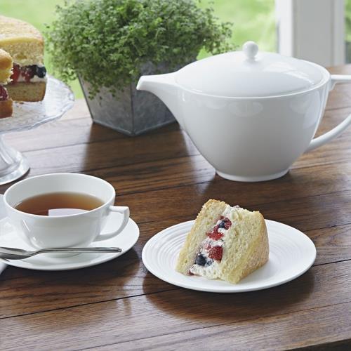 Wedgwood Jasper Conran White 18/23/27cm骨瓷白色平盤單只裝|磁碟