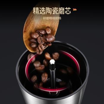 手搖咖啡磨豆機手磨可q拆卸便攜研磨器咖啡機陶瓷磨芯粗細可磨豆