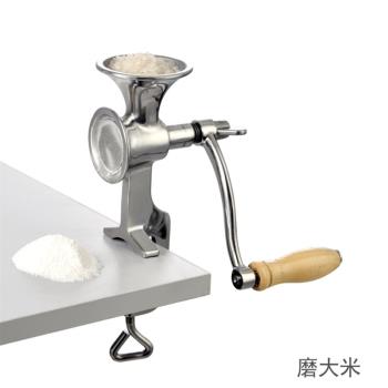 手搖咖啡b磨豆機 粉碎機 手動 磨粉 家用 不銹鋼固定式 胡椒研磨
