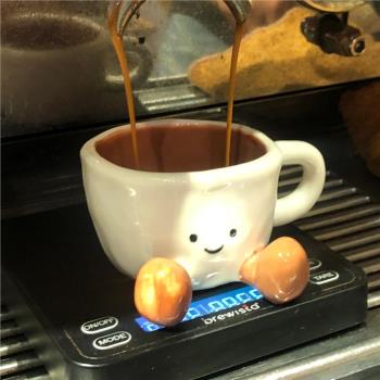可愛笑臉馬克杯高顏值陶瓷咖啡杯牛奶杯送女生情侶禮物杯子禮盒裝