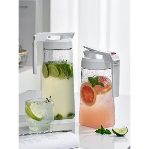 日本asvel冷水壺家用耐高溫涼水杯塑料密封水壺冷泡壺冰箱涼水壺