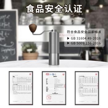 罕沙磨豆機手磨咖啡機手搖咖啡豆研磨機手動家用小Y型器手搖式現