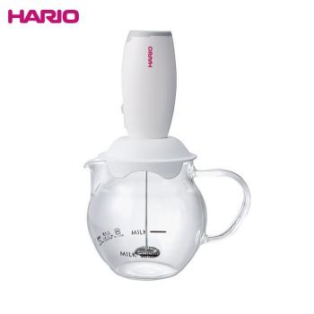 HARIO奶泡器咖啡拉花CZ手持電動奶泡機打奶器家用牛奶打泡器CQT