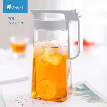 asvel冷水壺塑膠 涼水壺耐高溫水杯家用冰箱水壺密封冰水壺冷泡壺