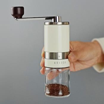 手搖咖啡磨豆機咖啡豆研磨器具家用小型不銹鋼手動磨粉機水洗便攜