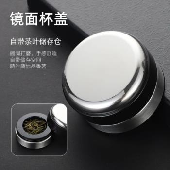 大容量便a攜玻璃杯防摔隔熱塑玻雙層泡茶杯個人帶蓋耐高溫杯子