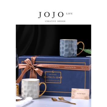 JOJOS L. PD·janeins·杯具顏值馬克杯陶瓷大容量咖啡杯 |簡墨
