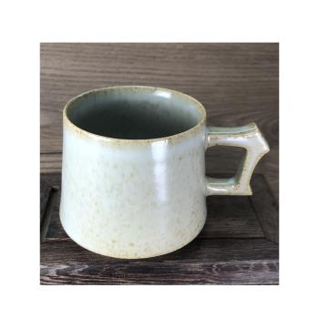 景德鎮陶瓷中式復古咖啡杯窯變帶柄茶杯創意下午茶200ml節日禮物