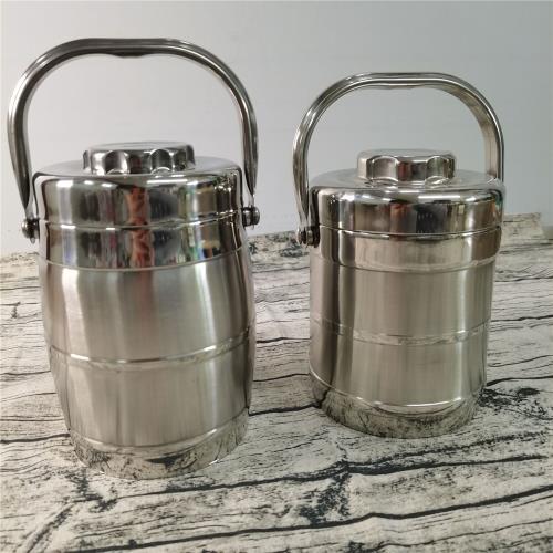 不銹鋼保溫桶分格多層學生便當餐盒真空雙層保溫飯盒新品保溫提鍋