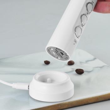 家用打奶器牛奶打發器迷你攪拌棒咖啡打奶泡手持充Y電冷熱奶泡機