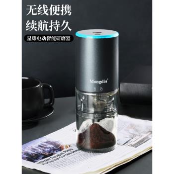 Mongdio咖啡全自動手搖磨豆機
