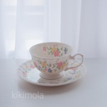 日本制咖啡杯碎花復古vintage小清新紅茶杯下午茶ins網紅同款
