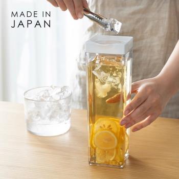 日本進口珍珠生活冷水壺冰箱涼水壺耐高溫泡茶瓶塑膠水瓶飲料桶