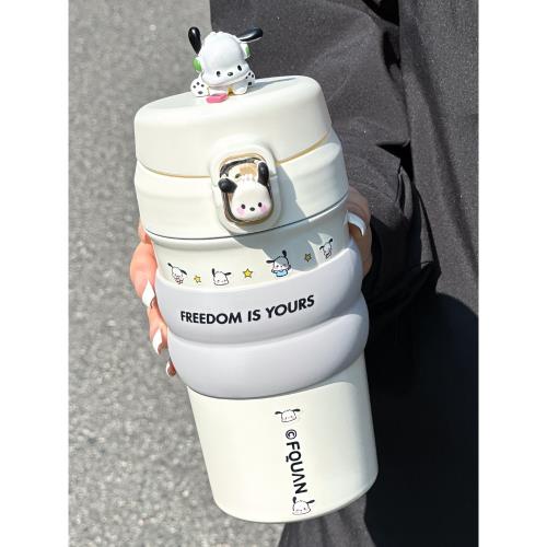 高顏值咖啡杯保溫杯316不銹鋼男女泡茶水杯學生便攜隨行保冷杯子