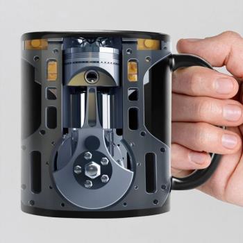 Mechanic Engine機械師發動機引擎陶瓷咖啡馬克杯子水杯汽車摩托