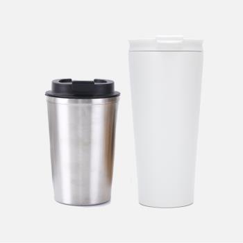日式良品 MU 不銹鋼咖啡杯 外帶保溫保冷杯子隨行杯大容量茶水杯