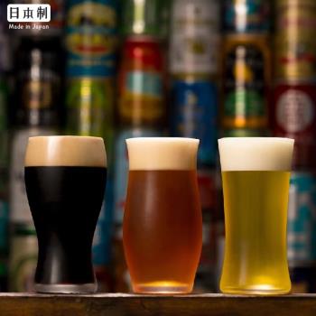 日本進口aderia精釀啤酒杯套裝ipa玻璃杯硝子爽快晚酌的流派同款