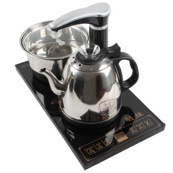 明灶方灶全自動上水電熱水壺一體泡茶專用電茶爐智慧茶藝爐配件